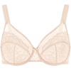image:imageHSIA Minimizer Bras for Women Enchante Full Coverage Underwire Bras Plus Size Lifting Floral Lace Bra for Heavy BreastAlmond Beige