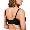 image:imageHSIA Minimizer Bras for Women Enchante Full Coverage Underwire Bras Plus Size Lifting Floral Lace Bra for Heavy BreastBlack