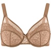 image:imageHSIA Minimizer Bras for Women Enchante Full Coverage Underwire Bras Plus Size Lifting Floral Lace Bra for Heavy BreastCoffee