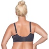 image:imageHSIA Minimizer Bras for Women Enchante Full Coverage Underwire Bras Plus Size Lifting Floral Lace Bra for Heavy BreastDark Grey