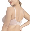 image:imageHSIA Minimizer Bras for Women Enchante Full Coverage Underwire Bras Plus Size Lifting Floral Lace Bra for Heavy BreastDark Pink