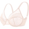 image:imageHSIA Minimizer Bras for Women Enchante Full Coverage Underwire Bras Plus Size Lifting Floral Lace Bra for Heavy BreastDusty Peach