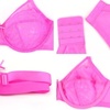 image:imageHSIA Minimizer Bras for Women Enchante Full Coverage Underwire Bras Plus Size Lifting Floral Lace Bra for Heavy BreastHot Pink