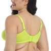 image:imageHSIA Minimizer Bras for Women Enchante Full Coverage Underwire Bras Plus Size Lifting Floral Lace Bra for Heavy BreastKelly Green