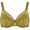 image:imageHSIA Minimizer Bras for Women Enchante Full Coverage Underwire Bras Plus Size Lifting Floral Lace Bra for Heavy BreastMoss