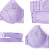 image:imageHSIA Minimizer Bras for Women Enchante Full Coverage Underwire Bras Plus Size Lifting Floral Lace Bra for Heavy BreastPurple