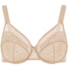 image:imageHSIA Minimizer Bras for Women Enchante Full Coverage Underwire Bras Plus Size Lifting Floral Lace Bra for Heavy BreastWarm Beige