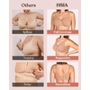image:imageHSIA Minimizer Bras for Women Plus Size Full Coverage Coolcomfort T Shirt Unlined Bra with Underwire for Heavy BreastBlush