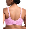 image:imageHSIA Minimizer Bras for Women Plus Size Full Coverage Coolcomfort T Shirt Unlined Bra with Underwire for Heavy BreastBlush Pink Lip Print