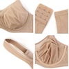 image:imageHSIA Minimizer Bras for Women Plus Size Full Coverage Coolcomfort T Shirt Unlined Bra with Underwire for Heavy BreastDark Beige