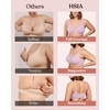 image:imageHSIA Minimizer Bras for Women Plus Size Full Coverage Coolcomfort T Shirt Unlined Bra with Underwire for Heavy BreastDreamy Lilac