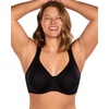 image:imageHSIA Bras for Women Minimizer Full Coverage Plus Size T Shirt Unlined Underwire Smooth Bra Seamless Cups Joan Ultimate SoftBlack