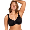 image:imageHSIA Bras for Women Minimizer Full Coverage Plus Size T Shirt Unlined Underwire Smooth Bra Seamless Cups Joan Ultimate SoftBlack