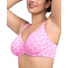 image:imageHSIA Bras for Women Minimizer Full Coverage Plus Size T Shirt Unlined Underwire Smooth Bra Seamless Cups Joan Ultimate SoftBlush Kiss