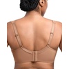 image:imageHSIA Bras for Women Minimizer Full Coverage Plus Size T Shirt Unlined Underwire Smooth Bra Seamless Cups Joan Ultimate SoftDark Beige