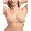 image:imageHSIA Bras for Women Minimizer Full Coverage Plus Size T Shirt Unlined Underwire Smooth Bra Seamless Cups Joan Ultimate SoftNude Kiss