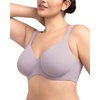image:imageHSIA Bras for Women Minimizer Full Coverage Plus Size T Shirt Unlined Underwire Smooth Bra Seamless Cups Joan Ultimate SoftSmoky Mauve