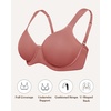 image:imageHSIA Bras for Women Minimizer Full Coverage Plus Size T Shirt Unlined Underwire Smooth Bra Seamless Cups Joan Ultimate SoftSpiced Red