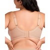 image:imageHSIA Bras for Women Minimizer Full Coverage Plus Size T Shirt Unlined Underwire Smooth Bra Seamless Cups Joan Ultimate SoftTaupe Beige