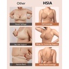 image:imageHSIA Bras for Women Minimizer Full Coverage Seamless Plus Size Longline Unlined Underwire Back Smoothing BraDark Beigefbd0517