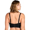 image:imageHSIA Longline Strapless Bra for Women AntiSlip Support Corset for Large Bust Convertible Bustier Bandeau for Big BreastsBlack