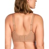 image:imageHSIA Minimizer Bra for Women  Air Mesh TShirt Full Coverage Seamless Bra Plus Size Underwire Padded Bra for Large BustDark Beige