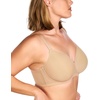 image:imageHSIA Minimizer Bra for Women  Air Mesh TShirt Full Coverage Seamless Bra Plus Size Underwire Padded Bra for Large BustLight Beige