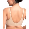 image:imageHSIA Minimizer Bra for Women  Full Coverage Seamless Lace Bra Plus Size Underwire Unlined Bra for Heavy BreastNude