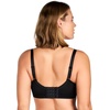 image:imageHSIA Minimizer Bras for Women Full Coverage Embroidered Bras Plus Size Bra for Heavy Breasts Unlined Bra with UnderwireBlack Fbd0366