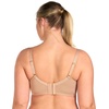 image:imageHSIA Minimizer Bras for Women Full Coverage Embroidered Bras Plus Size Bra for Heavy Breasts Unlined Bra with UnderwireDark Beige