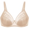 image:imageHSIA Minimizer Bras for Women Full Coverage Embroidered Bras Plus Size Bra for Heavy Breasts Unlined Bra with UnderwireLight Beige Fbd0366