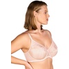 image:imageHSIA Minimizer Bras for Women Full Coverage Embroidered Bras Plus Size Bra for Heavy Breasts Unlined Bra with UnderwireRose Cloud Light Pink Fbd0366