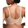 image:imageHSIA Minimizer Bras for Women Full Coverage Underwire Unlined Mesh Plus Size Convertible Bra for Big BustedLeopard Light Beige