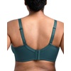 image:imageHSIA Minimizer Bras for Women Large Bust Full Coverage Lace Plus Size Bra  Mermaid ScalesBalsam Blue