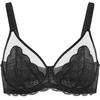 image:imageHSIA Minimizer Bras for Women Large Bust Full Coverage Lace Plus Size Bra  Mermaid ScalesBlack