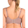 image:imageHSIA Minimizer Bras for Women Large Bust Full Coverage Lace Plus Size Bra  Mermaid ScalesBrown Purple