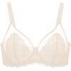 image:imageHSIA Minimizer Bras for Women Large Bust Full Coverage Lace Plus Size Bra  Mermaid ScalesLight Beige