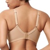 image:imageHSIA Minimizer Bras for Women Large Bust Full Coverage Lace Plus Size Bra  Mermaid ScalesNatural Nude