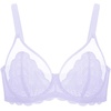 image:imageHSIA Minimizer Bras for Women Large Bust Full Coverage Lace Plus Size Bra  Mermaid ScalesPurple