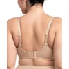image:imageHSIA Minimizer Bras for Women Large Bust Full Coverage Lace Plus Size Bra  Mermaid ScalesSoft Beige