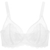image:imageHSIA Minimizer Bras for Women Large Bust Full Coverage Lace Plus Size Bra  Mermaid ScalesWhite