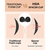 image:imageHSIA Strapless Bra for Women Large Bust Seamless Underwire Plus Size Convertible Bandeau BraBlack