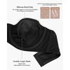 image:imageHSIA Strapless Bras for Women Bella Convertible Minimizer Bra for Large Bust Unlined Underwire Balconette Bras Black 40D