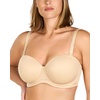 image:imageHSIA Strapless Bras for Women Large Breasts Non Slip Full Coverage Underwire Supportive Multiway Strapless Bra Plus SizeBeige