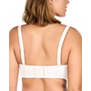 image:imageHSIA Strapless Bras for Women Large Breasts Non Slip Full Coverage Underwire Supportive Multiway Strapless Bra Plus SizeLight White