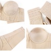 image:imageHSIA Strapless Bras for Women Longline Corset for Large Bust Plus Size Supportive Bustier Minimizer Convertible BandeauLace Natural Nude Lace
