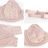 image:imageHSIA Underwire Minimizer Bra Womens Unlined Plus Size Bra Full Bust Sheer Bra Sexy Lace Unpadded Bra 34C44DDD