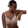 image:imageHSIA Underwire Minimizer Bra Womens Unlined Plus Size Bra Full Bust Sheer Bra Sexy Lace Unpadded Bra 34C44DDD