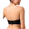 image:imageHSIA Wireless Tshirt Bras for Women Push Up Seamless Full Coverage Bralette No Wire Everyday Comfort BraBlack