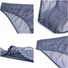 image:imageHSIA Womens Panties Underwear Bikini Stretch Briefs Delicate Floral Lace Hipsters Underpants Breathable Ladies 3Pack Regular amp Plus Size